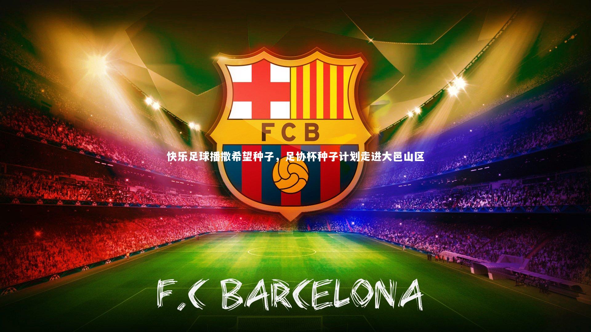 bsport体育：快乐足球播撒希望种子，足协杯种子计划走进大邑山区